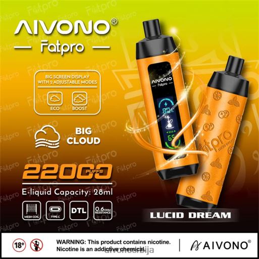 луцидан сан Aivono Fatpro 22000 TRJBJ7 | Aivono Vape Review